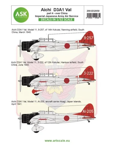Aichi D3A1 VAL part 4 - Imperial Japanese Army Air Service, 1/32 - ...