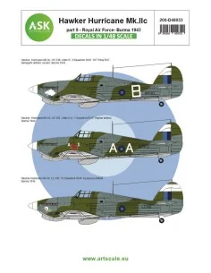 Hawker Hurricane Mk.IIc part 9 - Royal Air Force Burma, 1/48 - Art ...