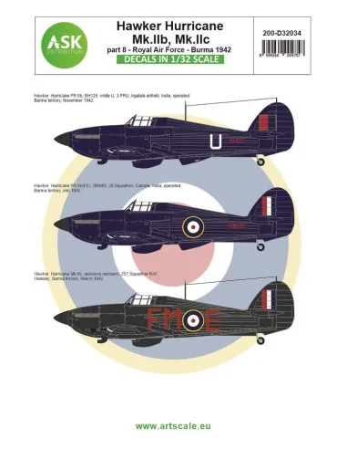 Hawker Hurricane Mk.IIb / Mk.IIc part 8 - Royal Air Force Burma 194...