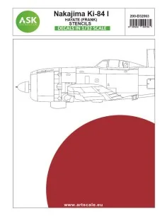 Nakajima Ki-84 Hayate (Frank) - STENCILS - Imperial Japanese Army A...