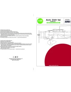 Aichi D3A1 VAL - STENCILS - Imperial Japanese Army Air Service, 1/3...