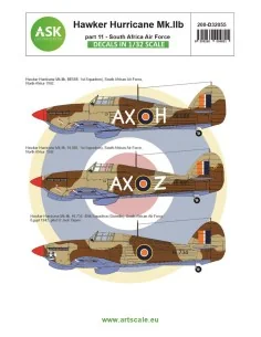 Hawker Hurricane Mk.IIB part 11 - South African Air Force, 1/32 - A...