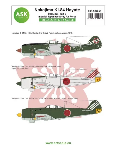 Nakajima Ki-84 Hayate (Frank) part 5 - Imperial Japanese Army Air F...