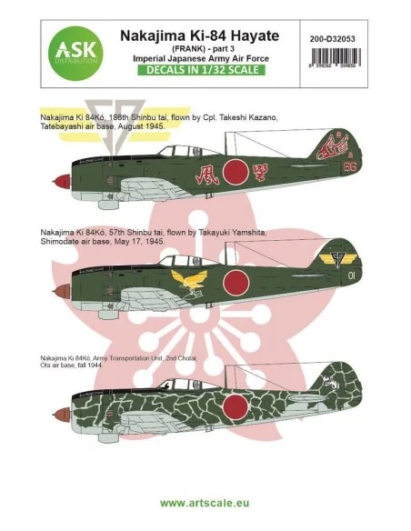 Nakajima Ki-84 Hayate (Frank) part 3 - Imperial Japanese Army Air F...