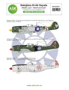 Nakajima Ki-84 Hayate (Frank) part 7 - ROCAF and PLAAF (China / Tai...