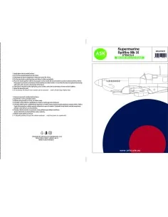 Spitfire Mk.IXc and Mk.IX - STENCILS, 1/72 - Art Scale Kit 200-D72011