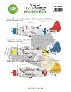 Douglas TBD-1 Devastator part 4 - pre-war period 1940, 1/32 - Art S...