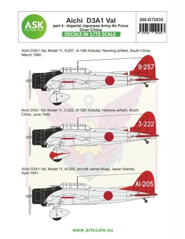 Aichi D3A1 Val part 4 - Imperial Japanese Army Air Force over China...