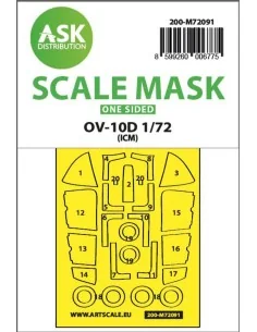 OV-10D Bronco one-sided express fit mask for ICM, 1/72 - Art Scale ...