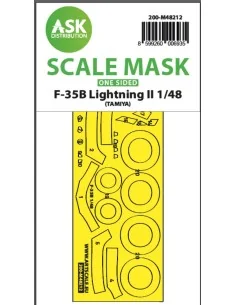 F-35B Lightning II one-sided express fit mask for Tamiya, 1/48 - Ar...