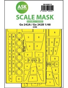 Gotha Go 242A / Go 242B double-sided express fit mask for ICM, 1/48...