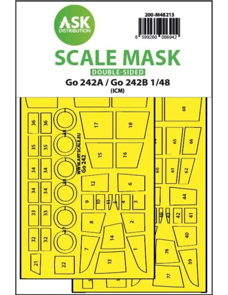 [NO_DESC] Gotha Go 242A / Go 242B double-sided express fit mask for...