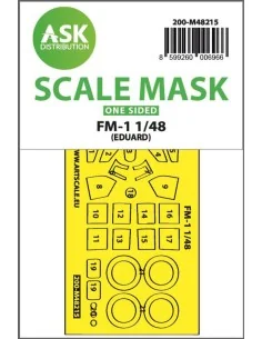 FM-1 one-sided express fit mask for Eduard, 1/48 - Art Scale Kit 20...