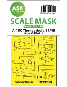 A-10C Thunderbolt II double-sided express fit mask for Great Wall H...