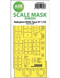 Nakajima B5N2 Type 97 one-sided express fit painting mask for Borde...