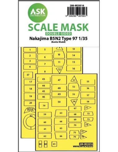 [NO_DESC] Nakajima B5N2 Type 97 double-sided express fit painting m...