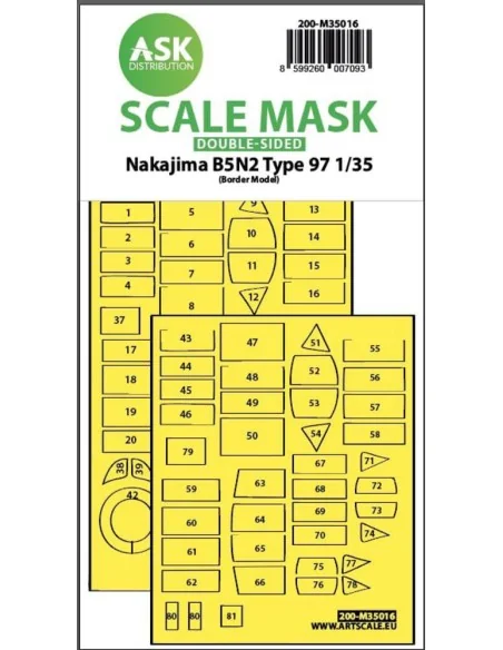 [NO_DESC] Nakajima B5N2 Type 97 double-sided express fit painting m...