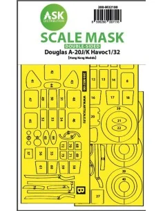 A-20J/K Havoc double-sided express mask for HK Models, 1/32 - Art S...