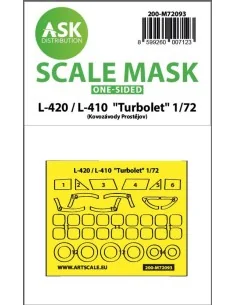 L-410 / L-420 Turbolet one-sided express fit mask for KP Models, 1/...