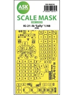 [NO_DESC] Ki-21-Ib Sally one-sided express fit mask for ICM, 1/48 -...