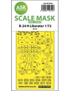 B-24H Liberator one-sided fit express mask for Airfix, 1/72 - Art S...