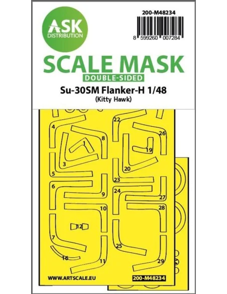 [NO_DESC] Su-30SM Flanker-H double-sided express fit mask for Kitty...