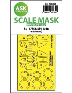 Su-17M3/M4 double-sided express fit mask for Kitty Hawk, 1/48 - Art...