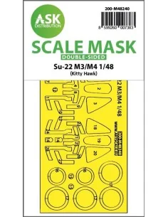 Su-35 Flanker-E one-sided express fit mask for Kitty Hawk, 1/48 - A...