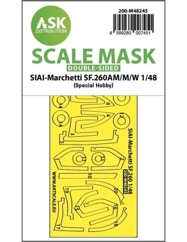 [NO_DESC] SIAI-Marchetti SF.260AM/M/W double-sided express fit mask...