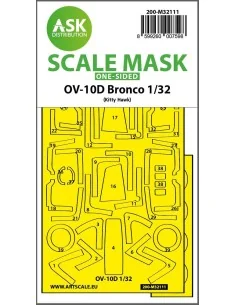 OV-10D Bronco one-sided express fit mask for Kitty Hawk, 1/32 - Art...