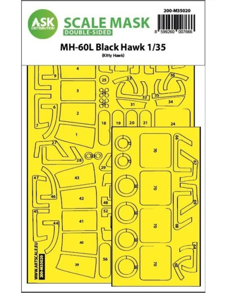 [NO_DESC] MH-60L Black Hawk double-sided express fit painting mask ...