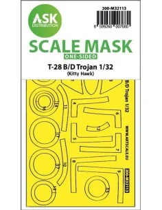 [NO_DESC] 28-B/D Trojan one-sided express fit mask for Kitty Hawk, ...