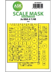Ju 88A-4 double-sided express fit mask for ICM, 1/48 - Art Scale Ki...