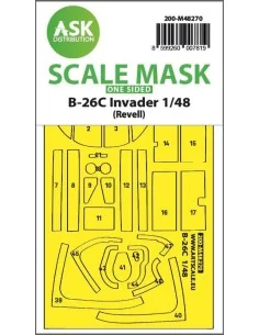 B-26C Invader one-sided express fit mask for Revell, 1/48 - Art Sca...