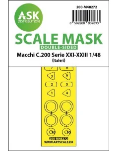 Macchi C.200 Serie XXI-XXIII double-sided express fit mask for Ital...