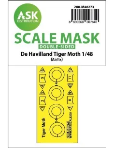 De Havilland Tiger Moth double-sided express fit mask for Airfix, 1...