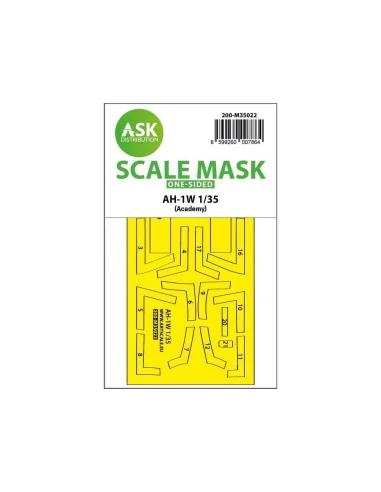 [NO_DESC] AH-1W one-sided express fit painting mask for Academy, 1/...