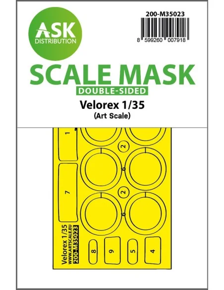 Velorex double-sided express fit mask for Art Scale, 1/35 - Art Sca...