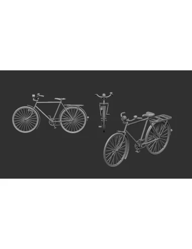 Bicycle classic - 3D print, 1/72 - Art Scale Kit 200-A72007