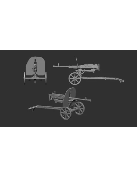 Goryunov SG-43 machine gun, 1/72 - Art Scale Kit 200-A72004