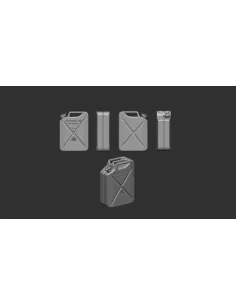 Jerry can 20 litre, German army WWII - Wehrmacht WWII, 1/72 - Art S...
