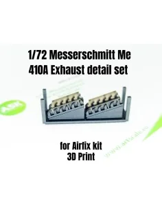 Messerschmitt Me 410A Exhaust detail set for Airfix, 1/72 - Art Sca...