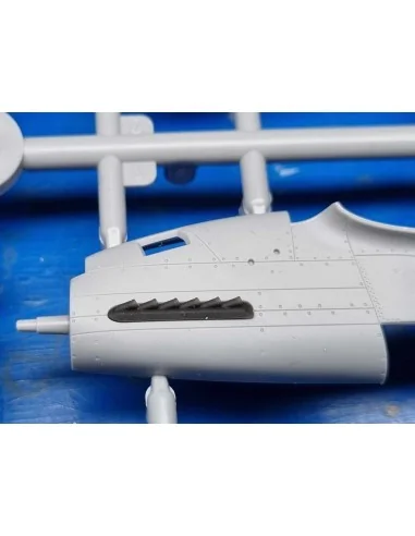 P-51B/C Mustang - Exhausts detail set for Arma Hobby, 1/72 - Art Sc...