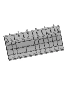 [NO_DESC] B-17 Bomb Bay Doors - 3D print detail set for HK Models, ...