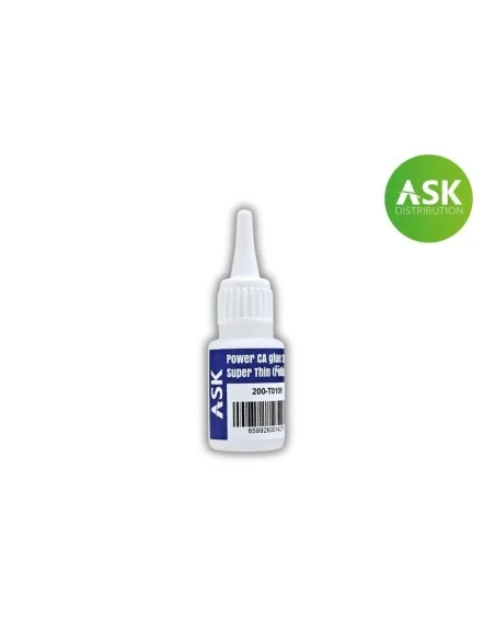 ASK Super Thin instant glue CA 20g - Art Scale Kit 200-T0109