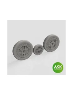 F-84F Wheels for Special Hobby, 1/72 - Art Scale Kit 200-A72023