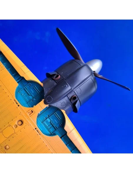 A6M2 Zero open engine cooling flaps with exhausts detail set - ASK ...