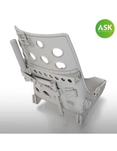 A6M Zero Seat early with strarting handle - 3D print, 1/32 - Art Sc...