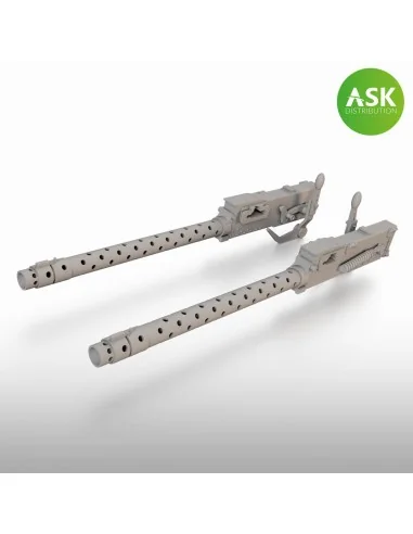 A6M Zero machine guns Type 97 7.7mm, 2 pc. - ASK 3D Print, 1/48 - A...