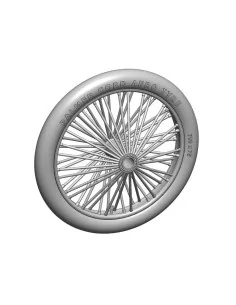 Palmer 700 x 85 spoked wheels, UK WWI, for Sopwith Camel, Sopwith P...